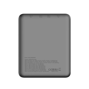 Canyon PB-2008, 100 W, 20000 mAh, dark gray - Power bank