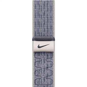 Apple 42mm Grey/Blue Nike Sport Loop, pelēka/zila - Siksniņa pulkstenim MXTX3ZM/A