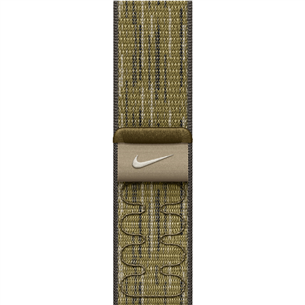 Apple 42mm Green/Grey Nike Sport Loop, zaļa/pelēka - Siksniņa pulkstenim MXTY3ZM/A