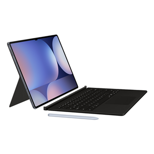 Samsung Galaxy Tab S10 Ultra Book Cover Keyboard, AI Key, melna - Apvalks ar klaviatūru planšetdatoram