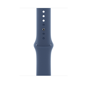 Apple Sport Band, 46 mm, M/L, zila - Siksniņa pulkstenim MXLW3ZM/A