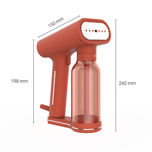 SteamOne Karl, 2000 W, red - Handheld steamer