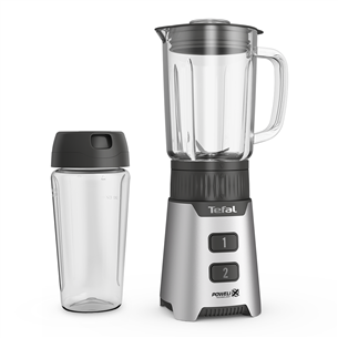 Tefal Minimix, 400 W, silver - Blender + On-the-Go Bottle BL16GE30