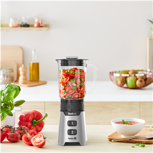 Tefal Minimix, 400 W, silver - Blender + On-the-Go Bottle