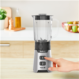 Tefal Minimix, 400 W, silver - Blender + On-the-Go Bottle