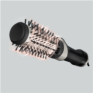 Rowenta Brush Activ, 1000 W, black - Rotating Hot Air Brush