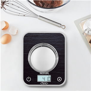 Tefal Optiss, dark gray - Kitchen scale