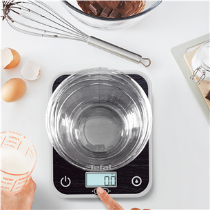 Tefal Optiss, dark gray - Kitchen scale