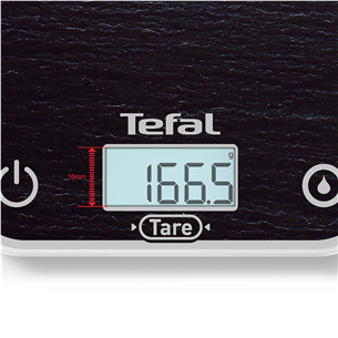 Tefal Optiss, dark gray - Kitchen scale