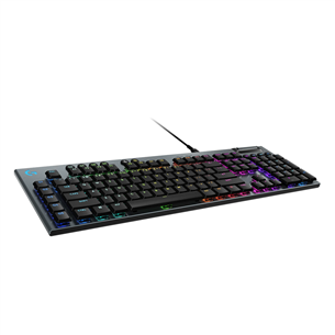 Logitech G915 X, linear, SWE, melna - Klaviatūra