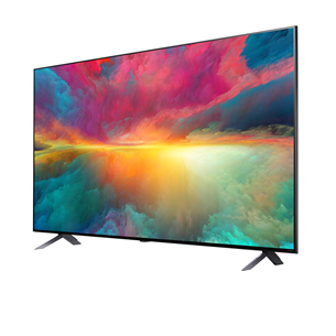 LG QNED77, 55'', 4K UHD, QNED, melna - Televizors