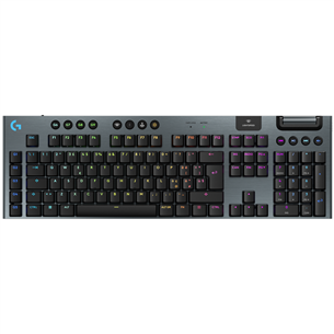 Logitech G915 X LIGHTSPEED, GL Tactile, US, mehāniskā, melna - Bezvadu klaviatūra 920-012676