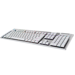 Logitech G915 X Lightspeed, tactile, US, white - Wireless keyboard