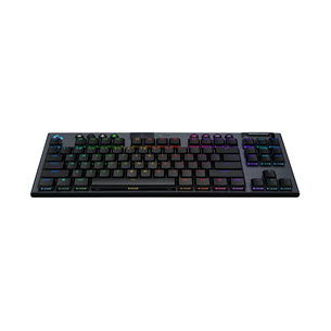 Logitech G915 X Lightspeed, TKL, tactile, US, melna - Bezvadu klaviatūra