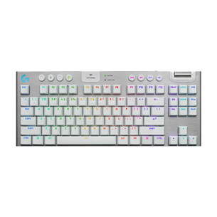 Logitech G915 X Lightspeed, TKL, tactile, US, white - Wireless keyboard 920-012737