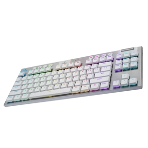 Logitech G915 X Lightspeed, TKL, tactile, US, white - Wireless keyboard