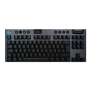 Logitech G915 X Lightspeed, TKL, tactile, SWE, melna - Bezvadu klaviatūra 920-012719