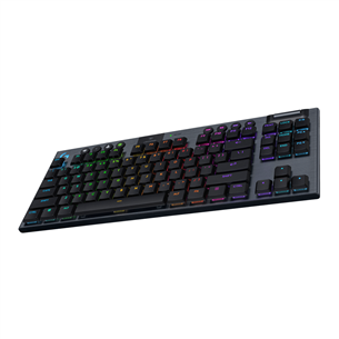 Logitech G915 X Lightspeed, TKL, tactile, SWE, melna - Bezvadu klaviatūra