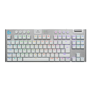 Logitech G915 X Lightspeed, TKL, tactile, SWE, balta - Bezvadu klaviatūra 920-012735