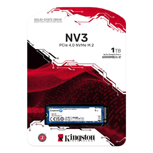 Kingston NV3, 1 TB, M.2, PCIe 4.0 - SSD cietais disks