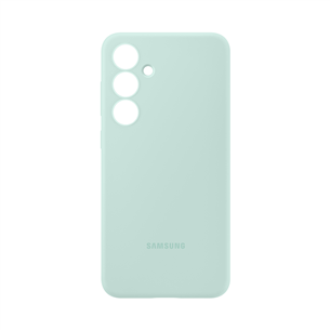 Samsung Silicone case, Galaxy S24 FE, светло-зеленый - Силиконовый чехол