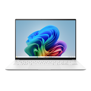 Asus Zenbook S 14, 14'', 3K, OLED, Core Ultra 5, 16 ГБ, 512 ГБ, Copilot+, ENG, белый - Ноутбук