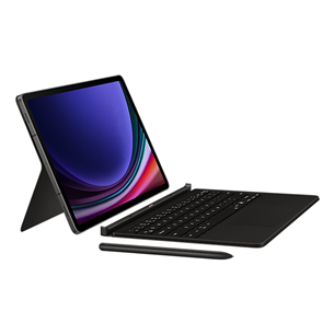 Samsung Book Cover Keyboard, Galaxy Tab S9 / S9 FE, AI key, black - Keyboard cover