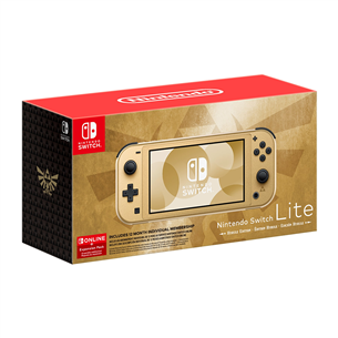 Nintendo Switch Lite Hyrule Edition + 12M NSO - Игровая консоль