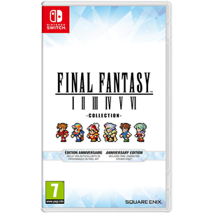 Final Fantasy I-VI Collection Anniversary Edition, Nintendo Switch - Игра 5021290098954