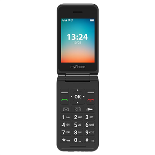 myPhone FLIP LTE, zila - Mobilais telefons 5902983624998