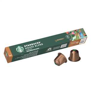 Starbucks® House Blend by Nespresso®, 10 porcijas - Kafijas kapsulas