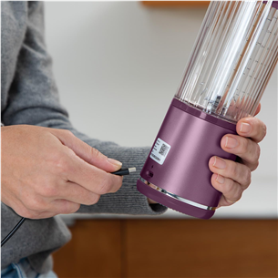 Ninja Blast, purple - Portable cordless blender