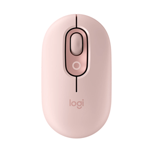 Logitech POP Mouse, rozā - Bezvadu datorpele 910-007413