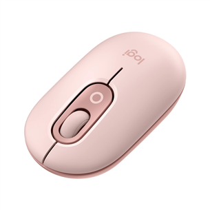 Logitech POP Mouse, rozā - Bezvadu datorpele