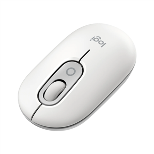 Logitech POP Mouse, balta - Bezvadu datorpele