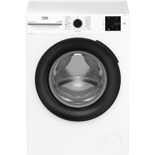 Beko, 6 kg, dziļums 44.6 cm, 1200 apgr/min - Veļas mazgājamā mašīna ar priekšējo ielādi BM1WFSU36233WB