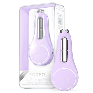 Foreo BEAR™ 2 Eyes & Lips, lillā - Mikrostrāvas ierīce līniju izlīdzināšanai