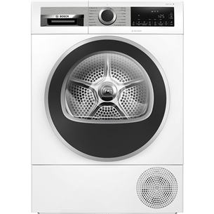 Bosch, Series 6, heat pump, 9 kg, depth 61.3 cm - Clothes dryer WQG245ABSN