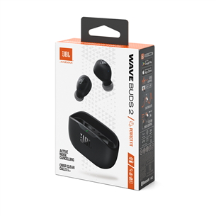 JBL Wave Buds 2, black - True wireless earphones