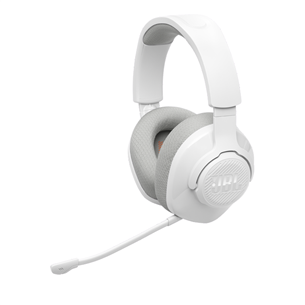 JBL Quantum 360 Wireless, balta - Bezvadu austiņas ar mikrofonu JBLQTUM360WHT