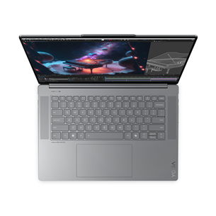 Lenovo Yoga Slim 7i 15ILL9, 15,3'', 2.8K, WQXGA+, Ultra 7, 32 GB, 512 GB, Copilot+, ENG, pelēka - Portatīvais dators