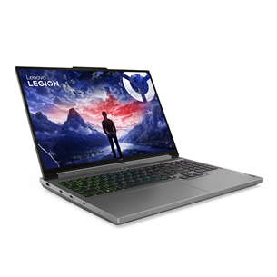 Lenovo Legion 5 16IRX9, 16'', WQXGA, 165 Hz, i7, 32 GB, 1 TB, RTX 4070, ENG, pelēka - Portatīvais dators