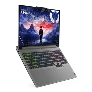 Lenovo Legion 5 16IRX9, 16'', WQXGA, 165 Hz, i7, 32 GB, 1 TB, RTX 4070, ENG, pelēka - Portatīvais dators