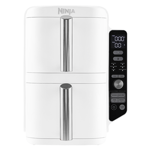 Ninja Double Stack XL, 9.5 L, 2470 W, balta - Karstā gaisa friteris SL400EUWH