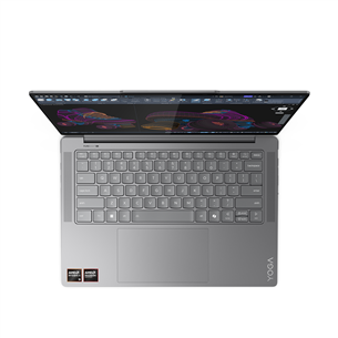 Lenovo Yoga Pro 7 14ASP9, 14,5'', 120 Hz, WQXGA+, OLED, Ryzen AI 9, 32 GB, 1 TB, Copilot+, ENG, pelēka - Portatīvais dators