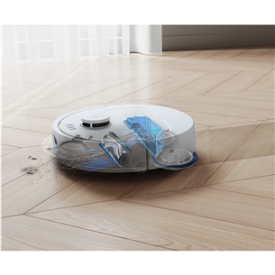 Ecovacs Deebot N30 Pro Omni, сухая и влажная уборка, белый - Робот-пылесос