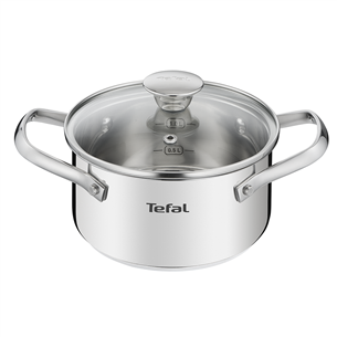 Tefal Cook Eat, 16/20/24 cm, 7 pc set - Saucepan + stewpots + lids