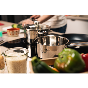 Tefal Cook Eat, 16/20/24 cm, 7 pc set - Saucepan + stewpots + lids