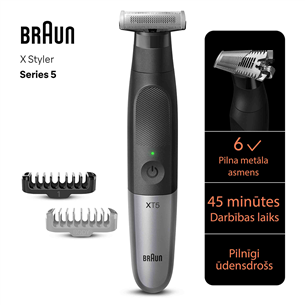 Braun Series X, черный - Гибридная бритва