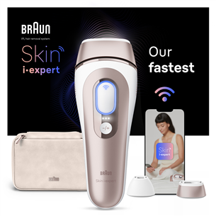 Braun IPL Skin i-Expert Pro 7 PL7147, white/golden - IPL hair removal device